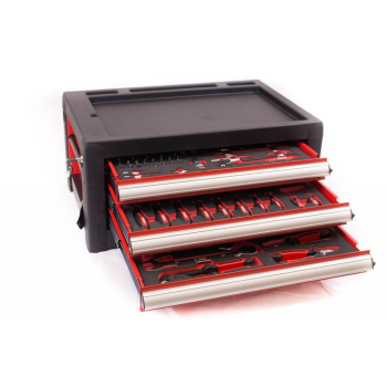 Tool trolley filled red edition